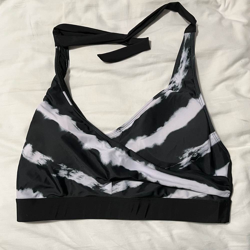 Halter/boyshort 2-pc bathing suit XL